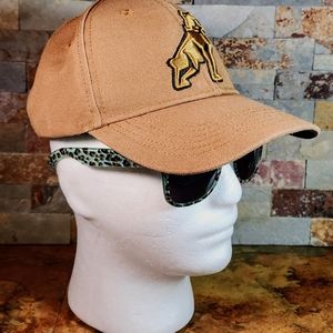 H-3 Head Wear MACK TRUCK Bulldog Emblem  • Snap Back Adjustable  • Brown • MACK